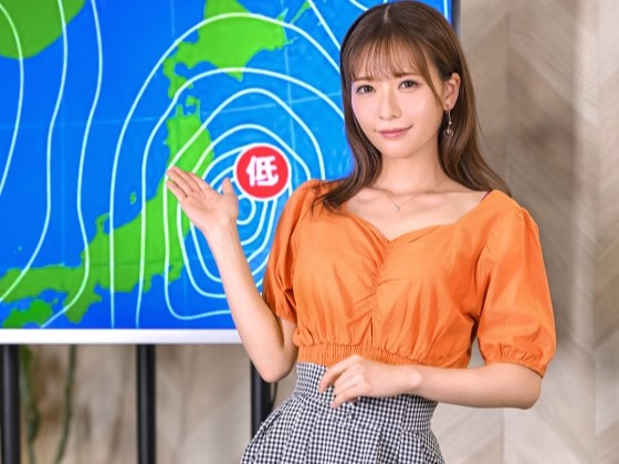 プロデューサーからセクハラ性行為を受ける美女お天気キャスター・・・スレンダー神スタイルボディを舐め回され肉棒で汚される