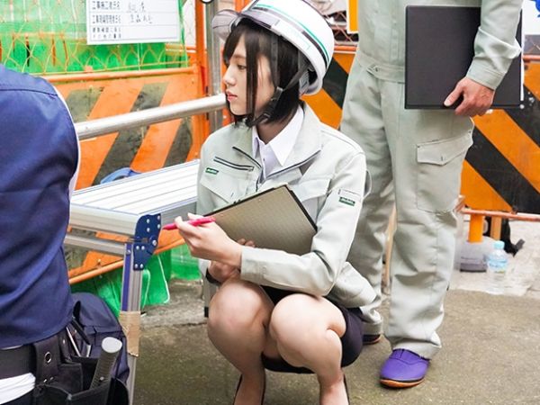 【巨乳現場監督の誘惑】「ずっと我慢してたの…♥」普段は厳しい美人監督が、欲求不満でチンポを求めてくる!主観映像で味わう、巨乳美人の甘い囁きとエッチなご褒美♡