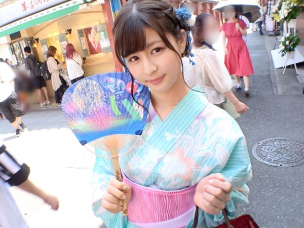 【浴衣美人の危険な休日】『生徒にバレたら…』夏祭りを楽しむ美人教師をナンパ！浴衣の下はエロい下着♡ 生徒には見せられない濃厚セックスで乱れまくる！